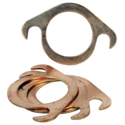 Gasket, exhaust copper, 1 5/8'' x4 slip in style: Beetle (1960-1979), T2 Bay (1968-1979), T2 Split Bus (1960-1967)