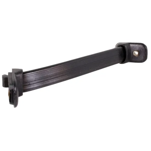 Interior Door Pull Handle, Black: T2 Bay (1968-1979)