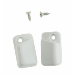 Sun Visor Clips in Off White: Beetle (1968-1979), Karmann Ghia (1968-1974), Type 3 (1968-1973)