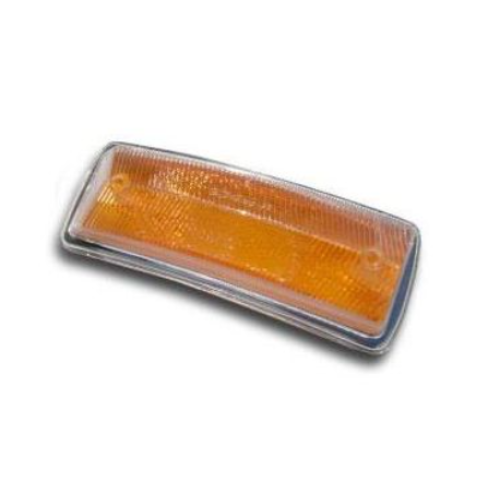 Orange indicator lens with OEM marking & Chrome trim - Right