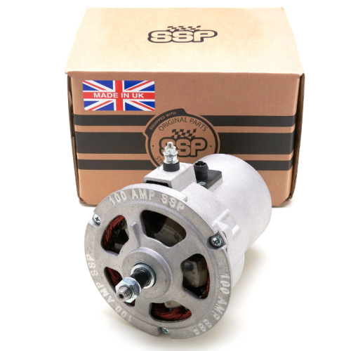 SSP Performance Alternator 100 Amp: Beetle (1960-1979), T2 Bay (1968-1979), T2 Split Bus (1960-1967)