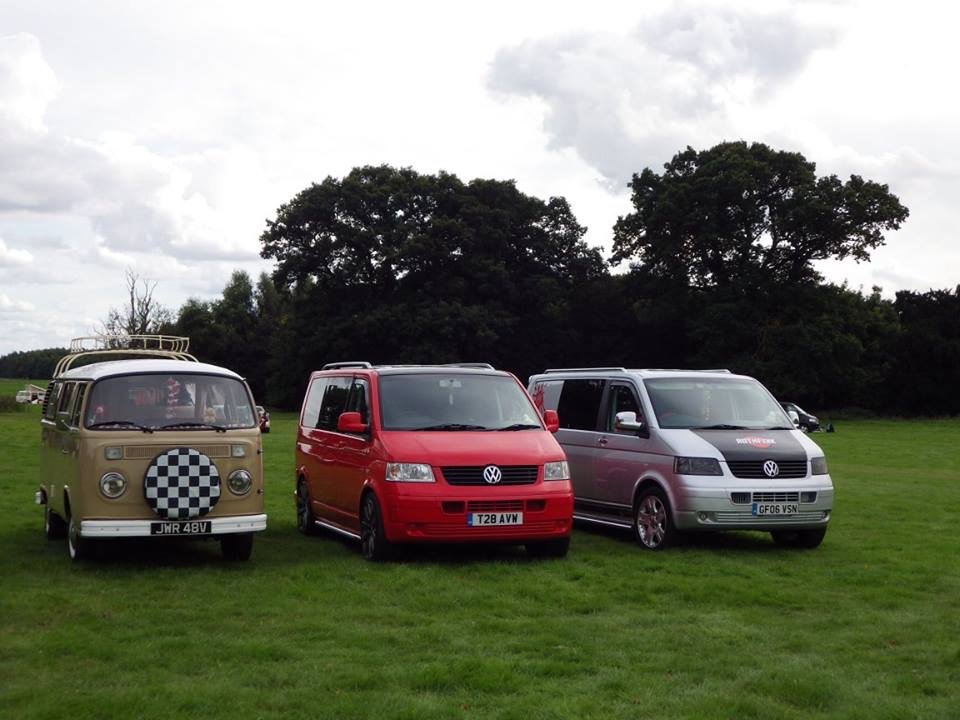 Old and new VW Campervan image.